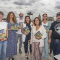 Presentación del libro «Entre brasas veggie» (Planeta Gastro), en la terraza Picalagartos en Madrid